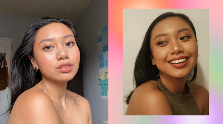 As seen on Ayn Bernos, eight naturally glowy makeup looks that are ideal for morenas